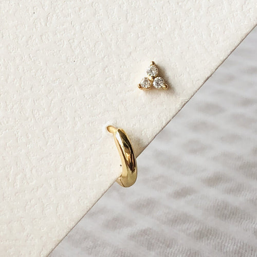 koragarro sterling silver cartilage hoop helix tragus hoop everyday hoop earring Gin