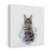 Load image into Gallery viewer, CUSTOM WATERCOLOR CAT PORTRAIT