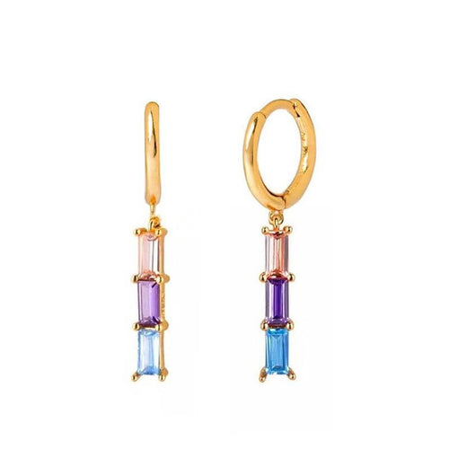 koragarro huggie hoops rainbow camille