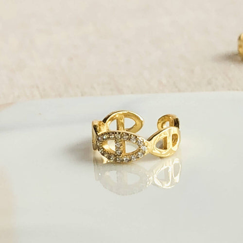 koragarro ear cuff no piercing earring sterling silver earring adie