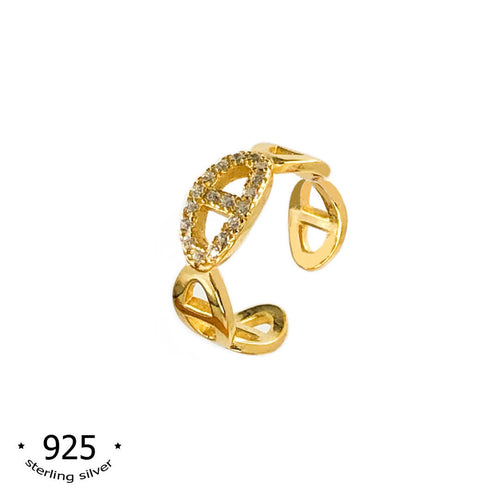 koragarro ear cuff no piercing earring sterling silver earring adie