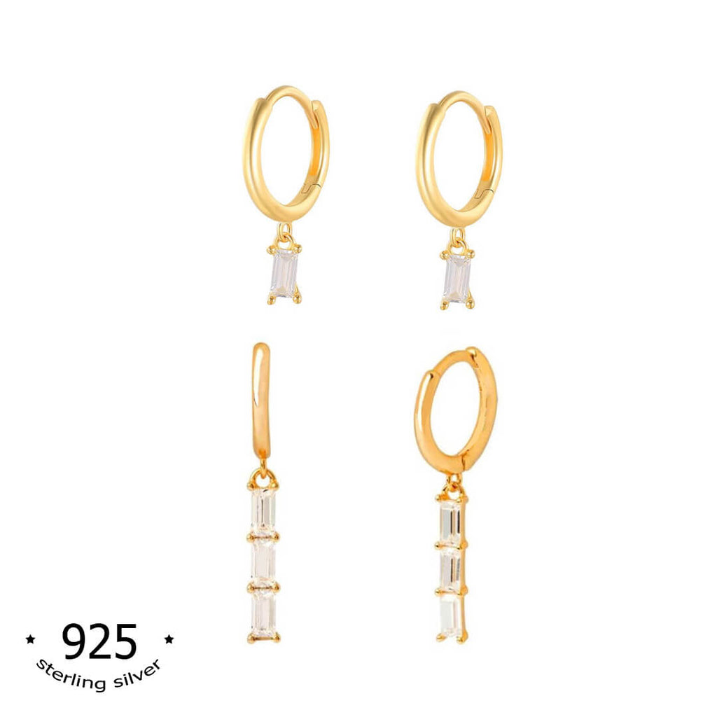 koragarro earring sets for 2 multi piercings set alba
