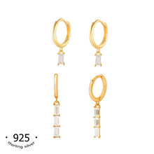 Load image into Gallery viewer, koragarro earring sets for 2 multi piercings set alba