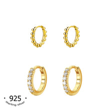 Load image into Gallery viewer, kora garro essential hoop earrings sets multi piercings set 