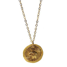 Load image into Gallery viewer, koragarro jewelry evil eyes necklace gold necklace