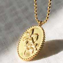 Load image into Gallery viewer, koragarro gold flower necklace Lily