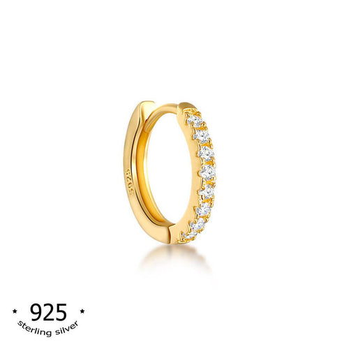 helix hoop Cartilage tragus earrings small hoop sterling silver 14k gold hoop koragarro jewelryMae 