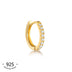 helix hoop Cartilage tragus earrings small hoop sterling silver 14k gold hoop koragarro jewelryMae 