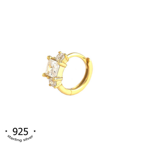 helix hoop cartilage earrings Mini Hoop sterling silver earrings 14k gold Ana earring koragarro