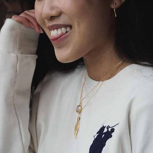 koragarro friendship angel wing necklace Clio