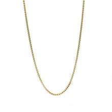 Load image into Gallery viewer, kora garro jewelry chain necklace round box 2mm chain necklace gold Kennedy