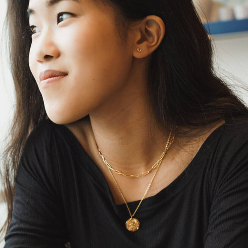 evil eyes studs sterling silver studs earrings  - koragarro