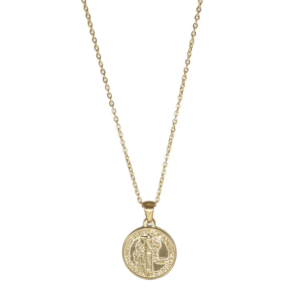 koragarro jewelry 1944 Liberty  coin necklace
