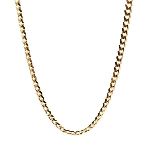 koragarro jewelry cuban chain curb chain necklace Del
