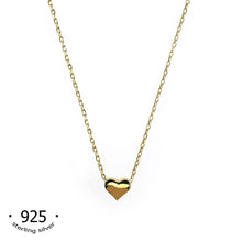 Load image into Gallery viewer, kora garro love necklace amora sterling silver dainty necklace