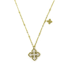 Load image into Gallery viewer, Kora Garro Jewelry cross gold necklace grace 