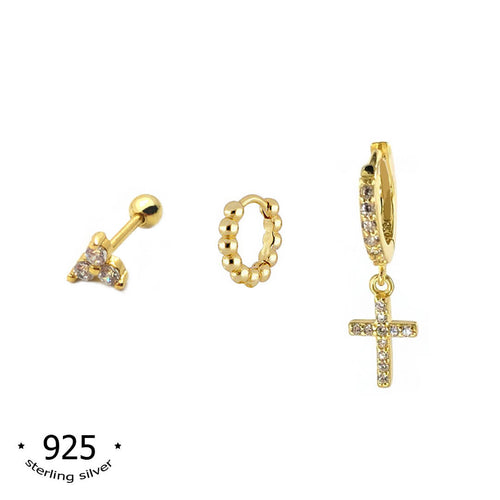 kora garro earring sets for 3 cartilage earring sets Ruth