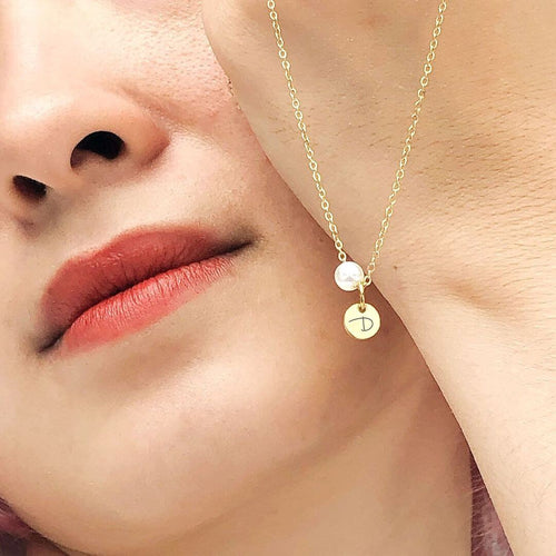 koragarro custom necklace name pearl necklace