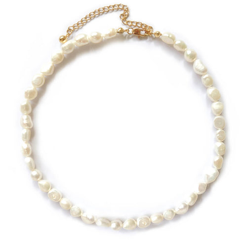 koragarro pearl choker necklace sophia
