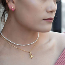 Load image into Gallery viewer, Kora Garro jewelry pearl necklace choker fresh water baroque pearl Isla