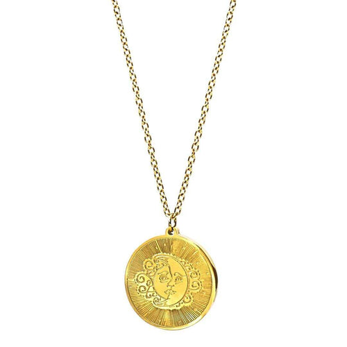 koragarro sun moon celestial necklace long necklace Celeste