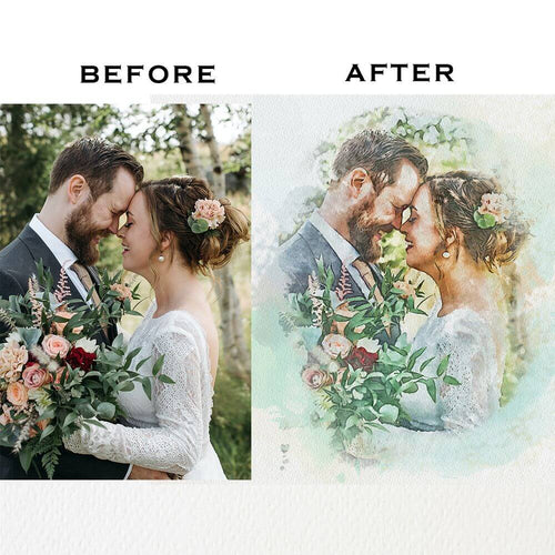 koragarro watercolor, Wedding Portrait, Painting from Photo, Wedding Illustration, Custom Wedding Print, Watercolor Couple Portrait, Anniversary Gift 