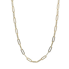 Load image into Gallery viewer, choker necklace paperclip gold chain necklace - koragarro layered necklace Madison