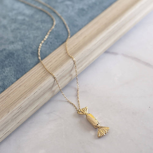 kora garro jewelry cute gold necklace sweet Candy