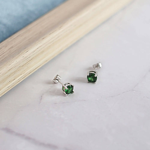 Kora Garro Jewelry Earrings Stud Earrings Cubic Zirconia Earrings Max stud earrings